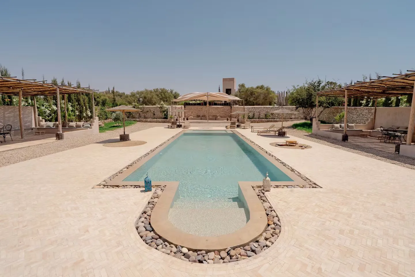 Villa pool, Morocco